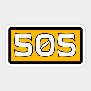 "505" Sticker